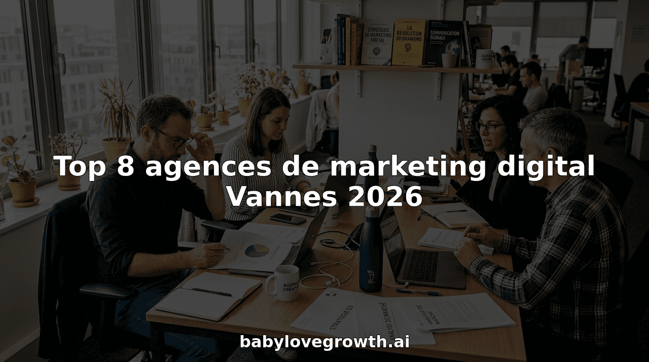 Top 8 agences de marketing digital Vannes 2026