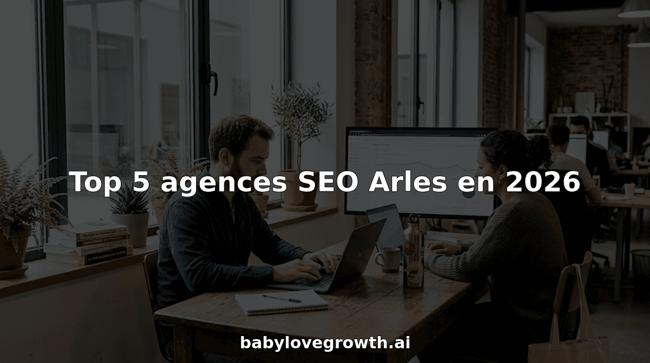 Top 5 agences SEO Arles en 2026