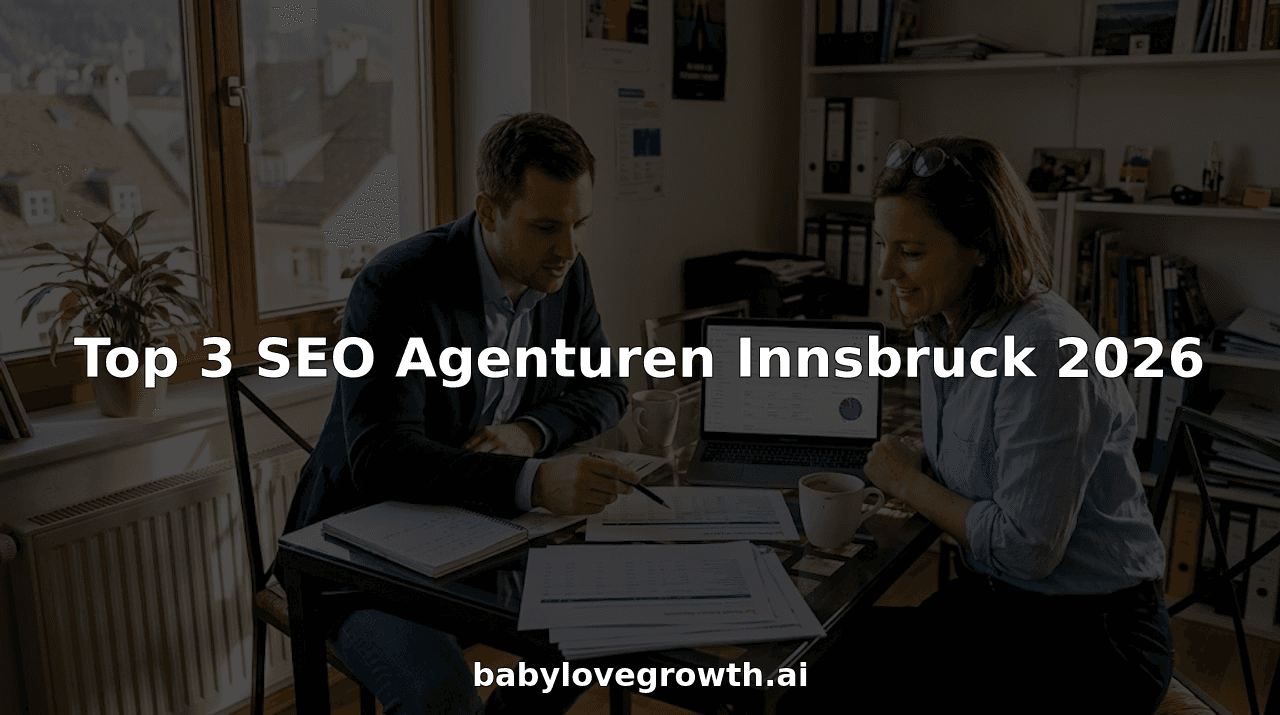 Top 3 SEO Agenturen Innsbruck 2026