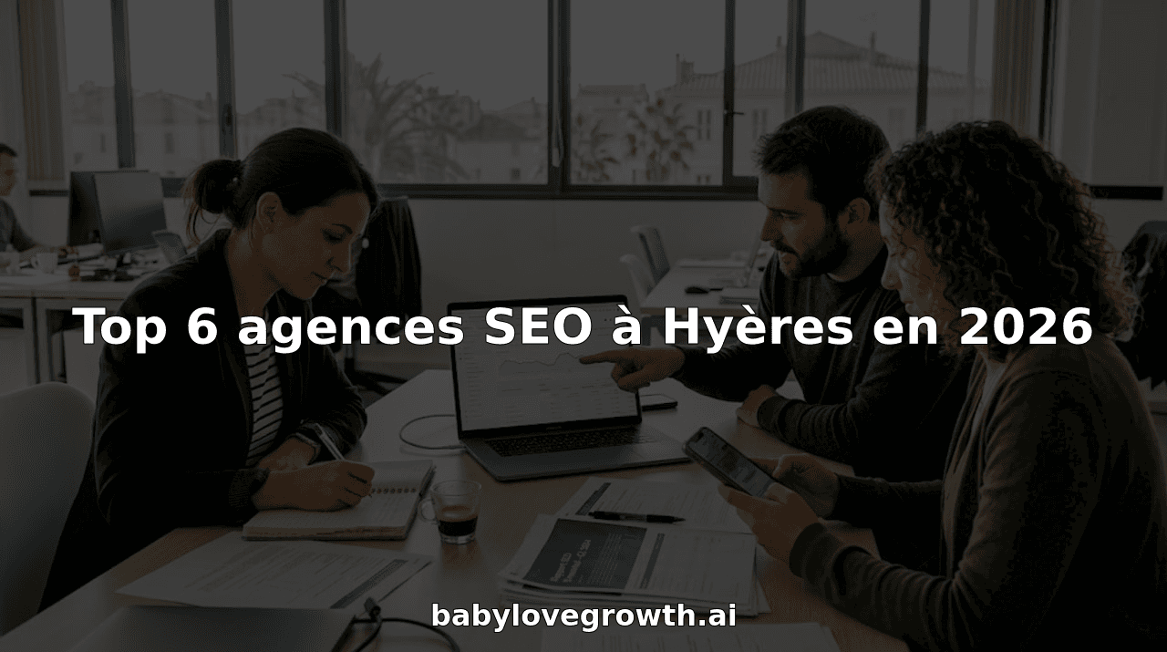 Top 6 agences SEO à Hyères en 2026