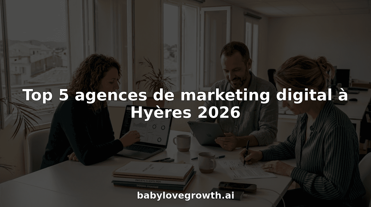 Top 5 agences de marketing digital à Hyères 2026