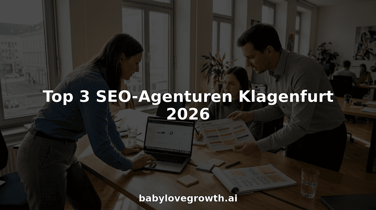 Top 3 SEO-Agenturen Klagenfurt 2026