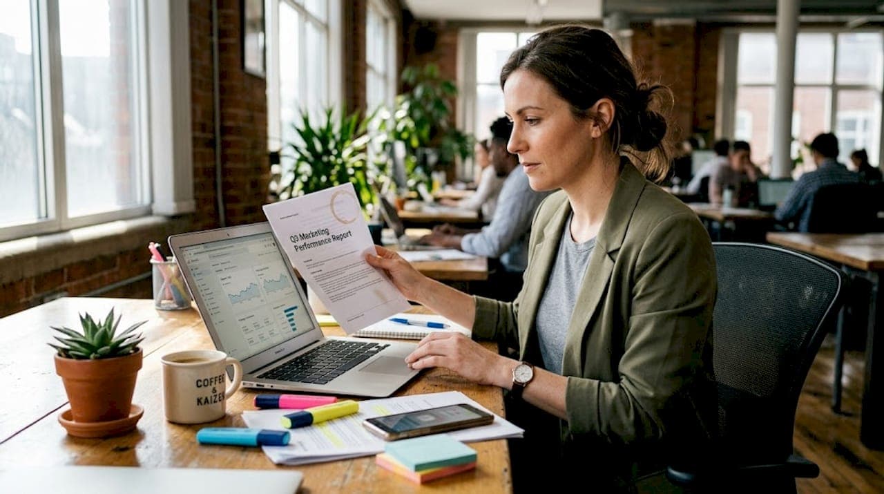 Marketer troubleshooting campaign at open workspace